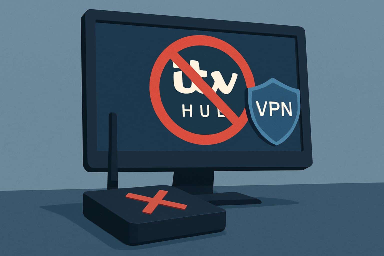 ITV Hub not working with VPN, lock blocks UK streaming on TV interface