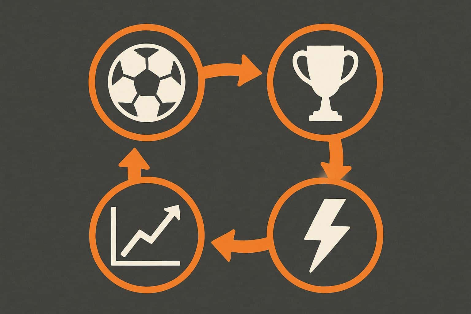 Cristiano Ronaldo diagram: goals record, trophies, clubs, career timeline icons