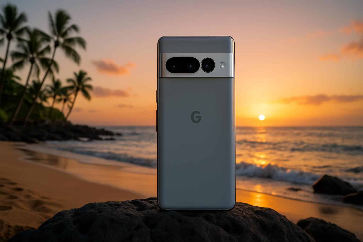 Pixel 10 Pro in Hawaii with 1,000-photo heart collage showcasing its camera