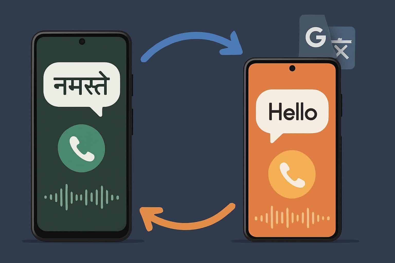 Google Pixel 10 Voice Translate translating a live phone call in a real-world test