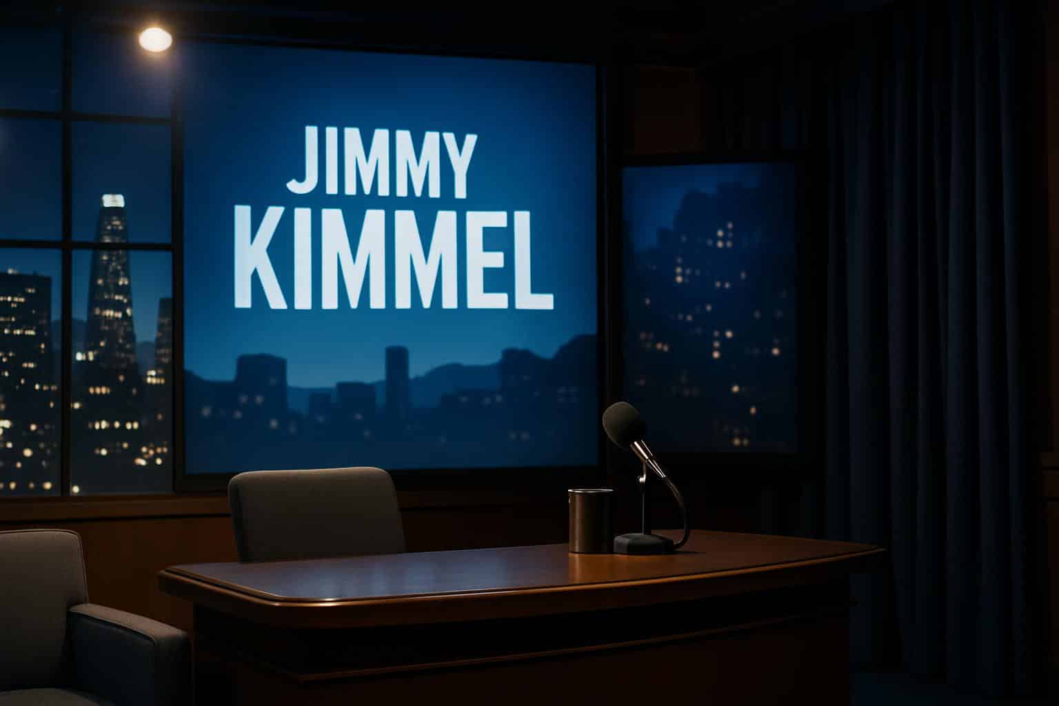 Late-night TV hosts react as Jimmy Kimmel goes off the air