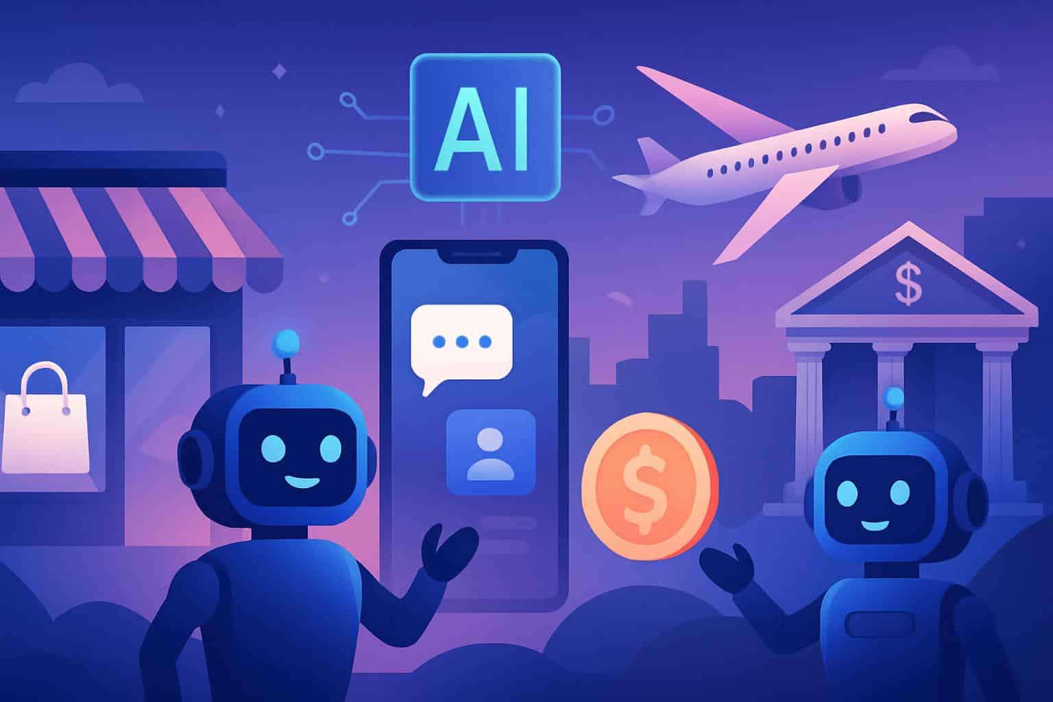 Adoption of AI agents across retail, travel and finance sectors