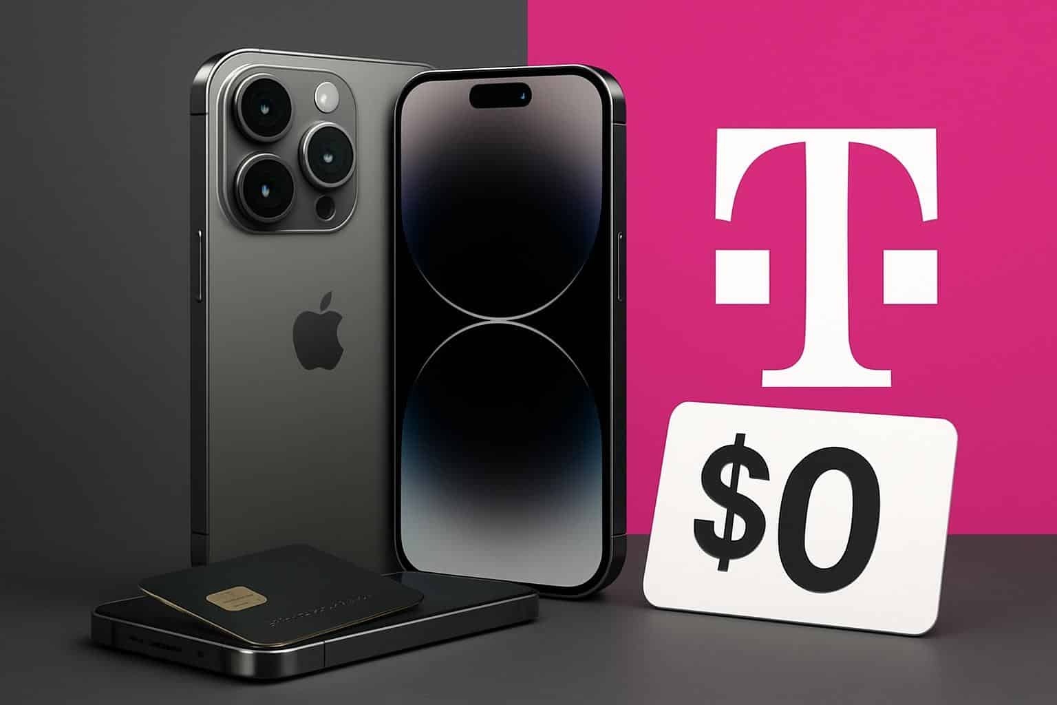 T-Mobile promotion offering free iPhone 17 Pro with trade-in and qualifying plan