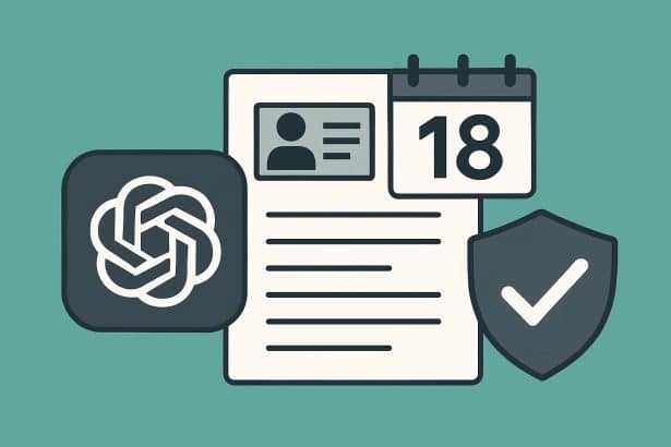 OpenAI explores age verification and ID checks for ChatGPT access