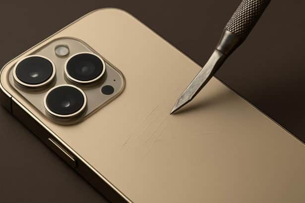 Scratched iPhone 17 Pro finish prompts durability concerns