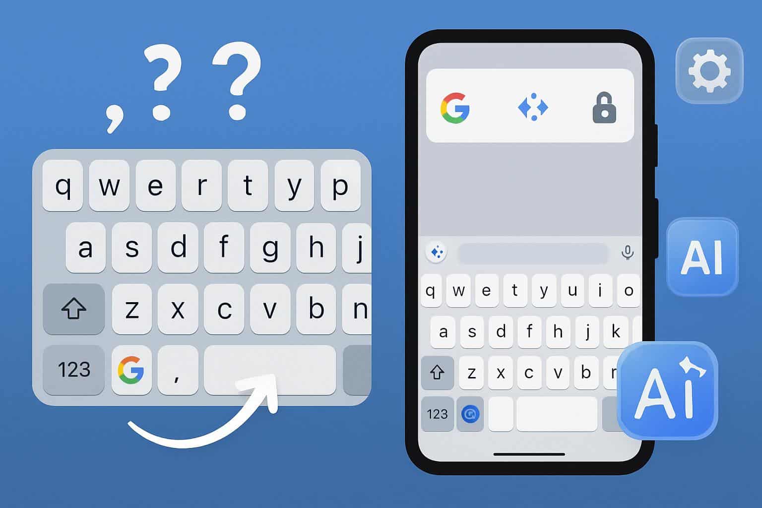 Android Gboard beta keyboard showcases flick for symbols and smart personalizations