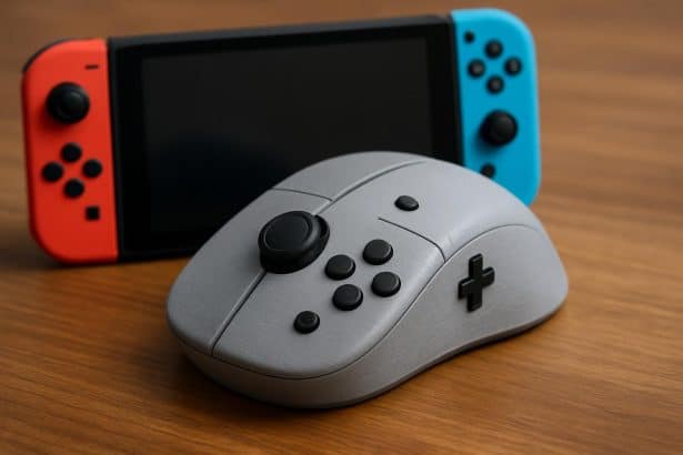 3D printed Joy-Con mouse shell for Nintendo Switch 2
