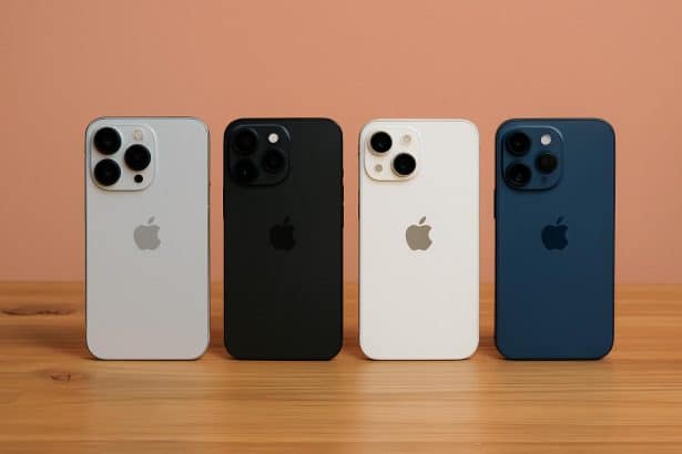 Apple iPhone 17 lineup side by side for hands-on comparison; new favorite revealed
