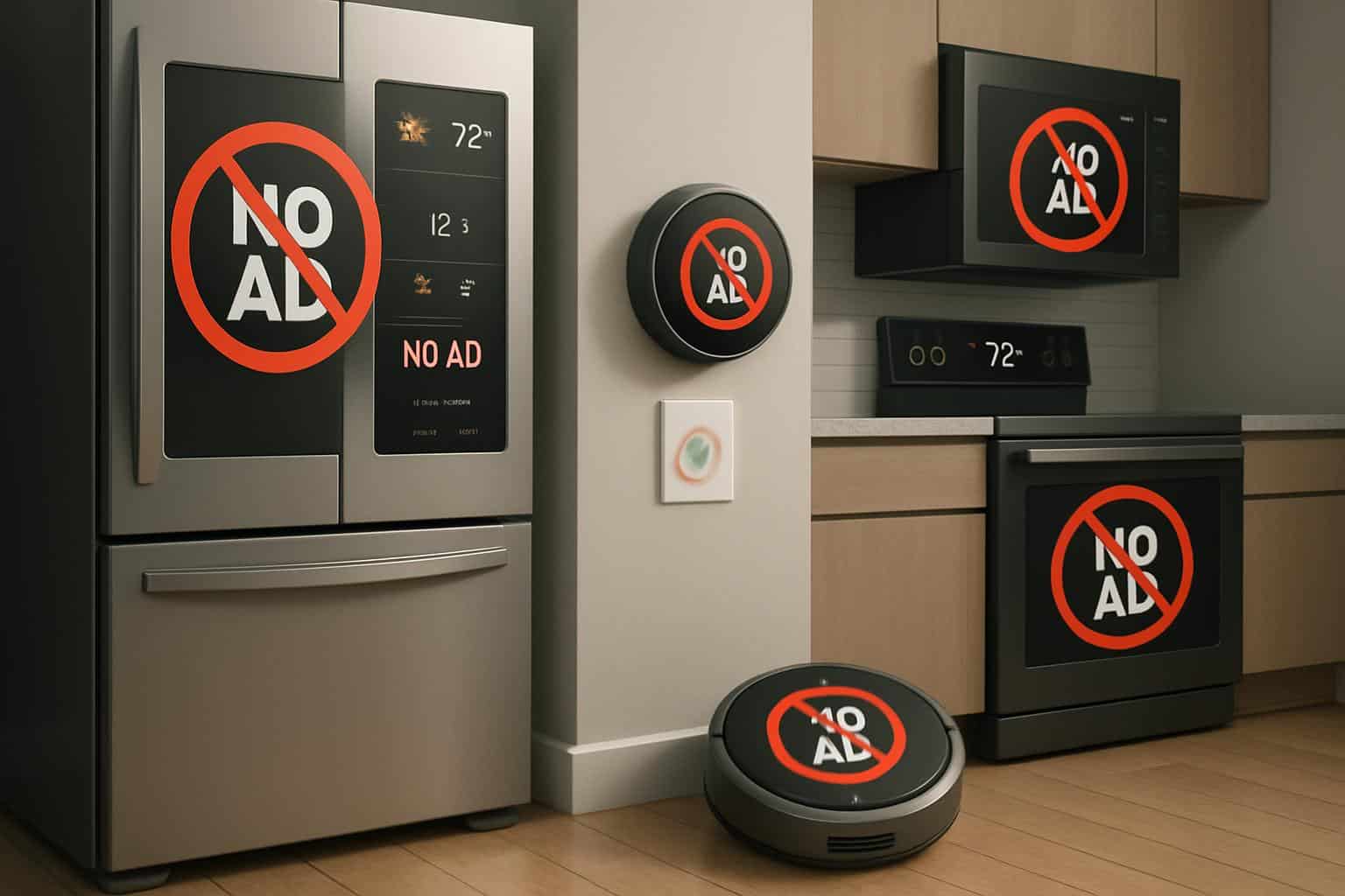 Reduce smart home ads by ditching unnecessary screens on connected devices