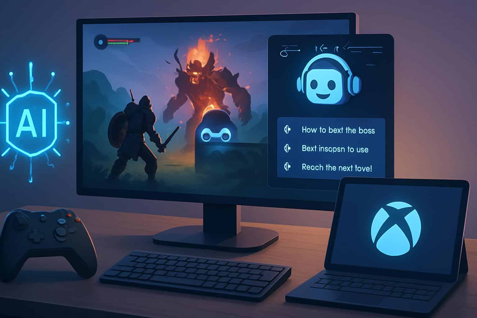 Microsoft Gaming Copilot helps players train and play games with AI tips and guidance