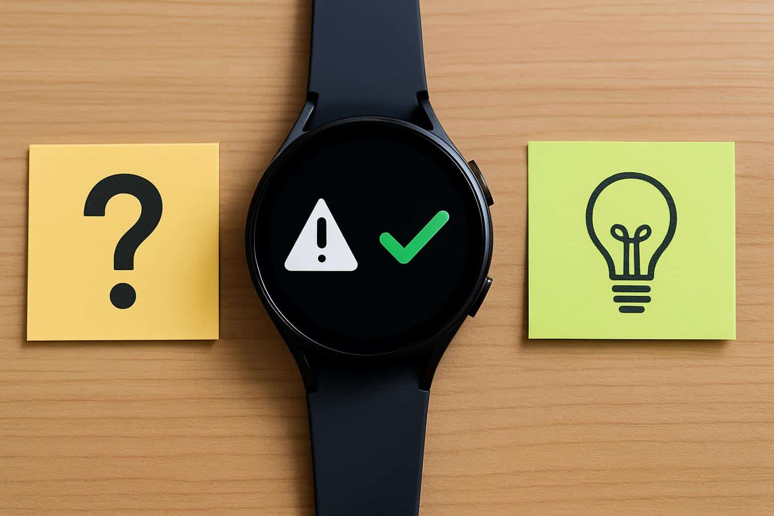 Samsung Galaxy Watch 8 settings screen for common problems and solutions