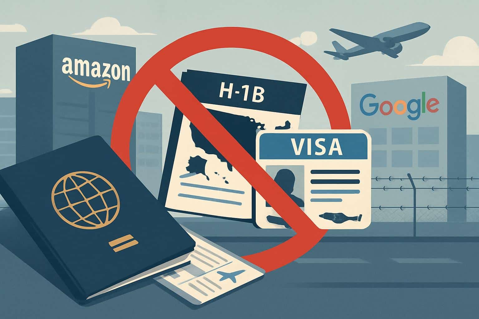 Big Tech warns H-1B workers against international travel amid immigration risks