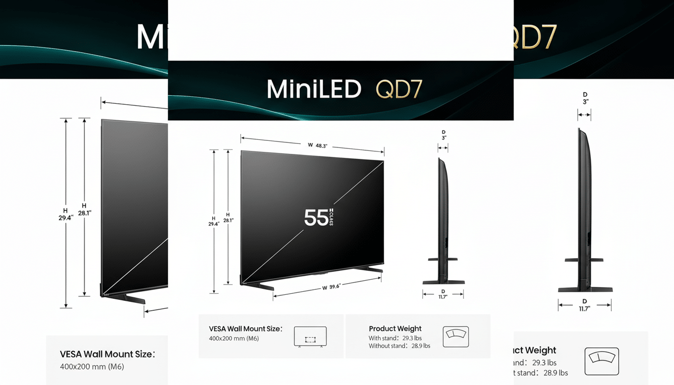 Image for 85-Inch Hisense QD7 TV Drops to Record-Setting Low Price