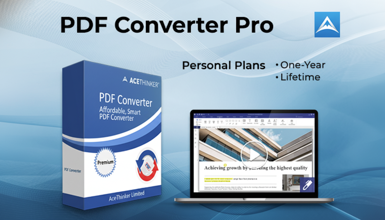 Subscription-free PDF editor on sale for $25, marked down from $100