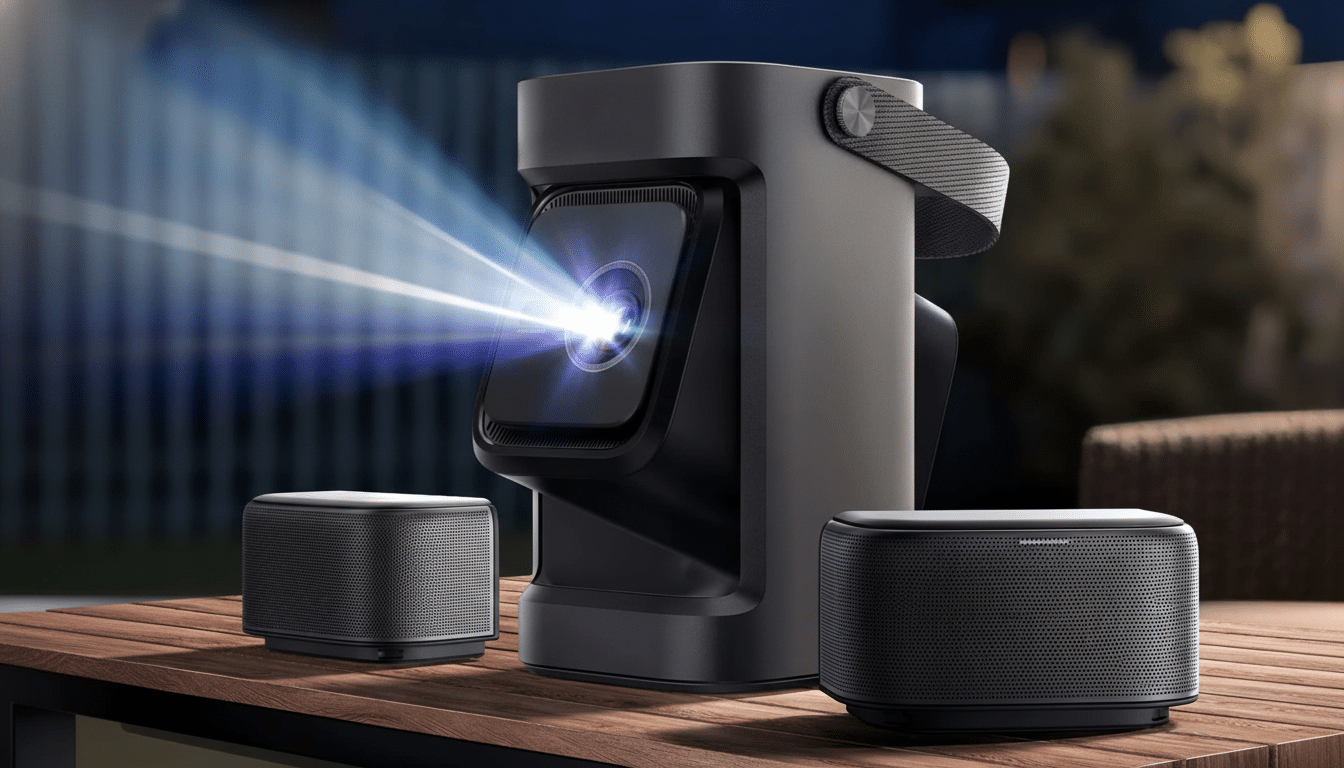 Image for Anker Nebula P1: Projector With Detachable Speakers For Less