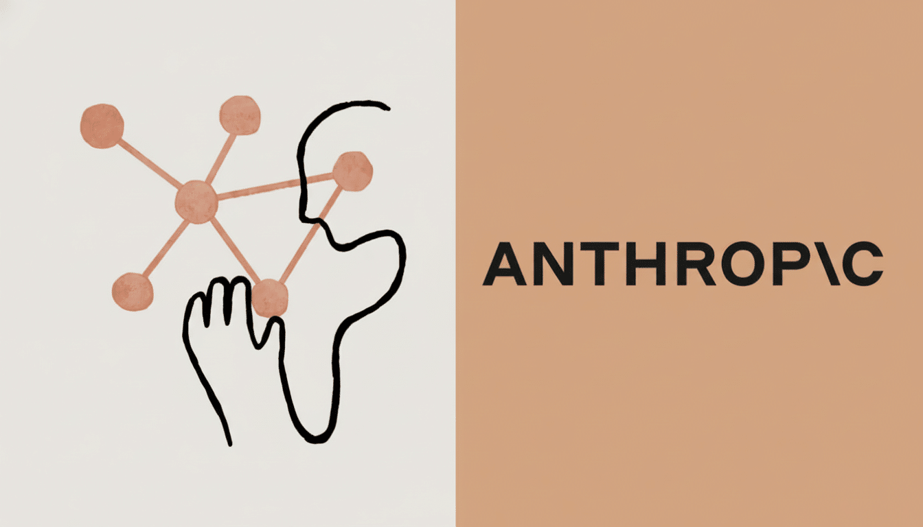 Text : The Anthrop i C logo features a stylized representation of a network or connected nodes inte