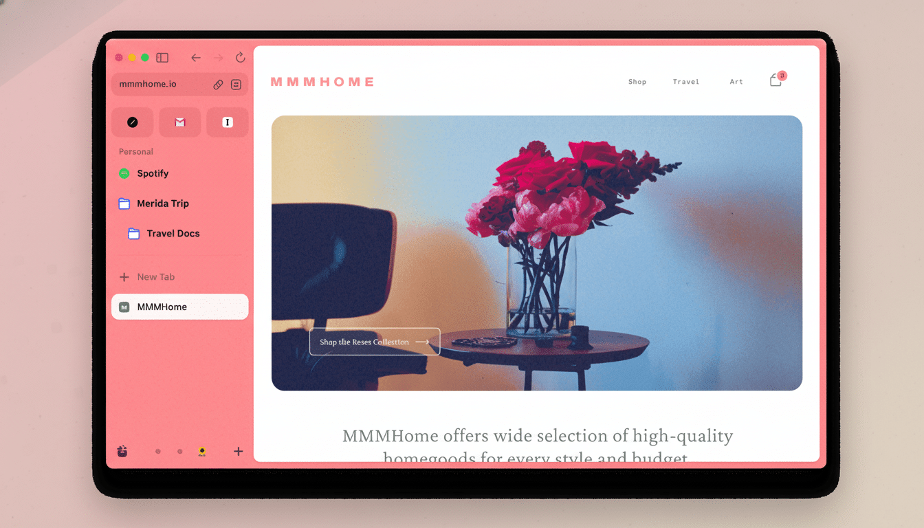 AI-first browser with assistants and agents enhancing web browsing