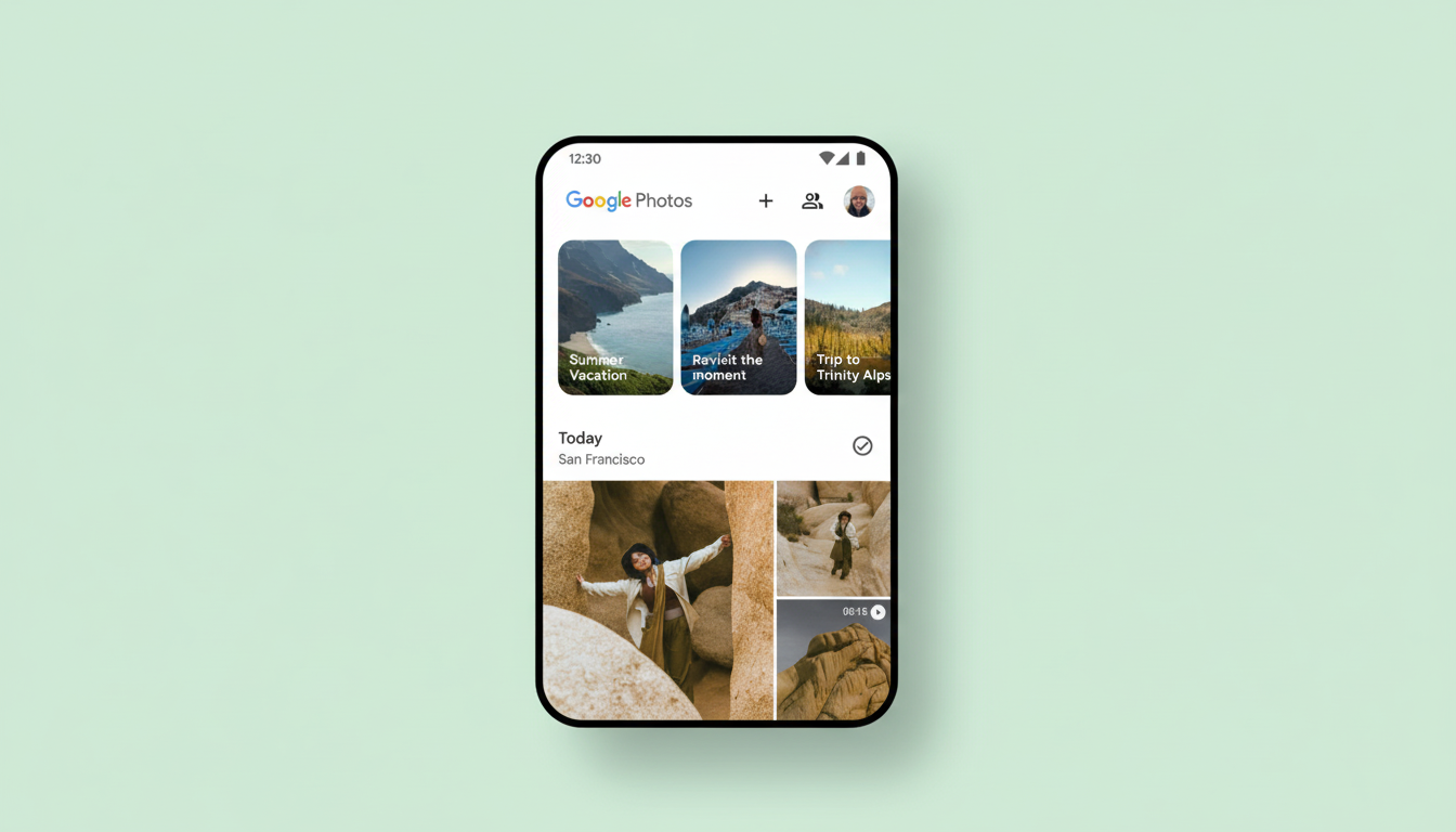 Google Photos preps Annual Recap and floating bar in app interface