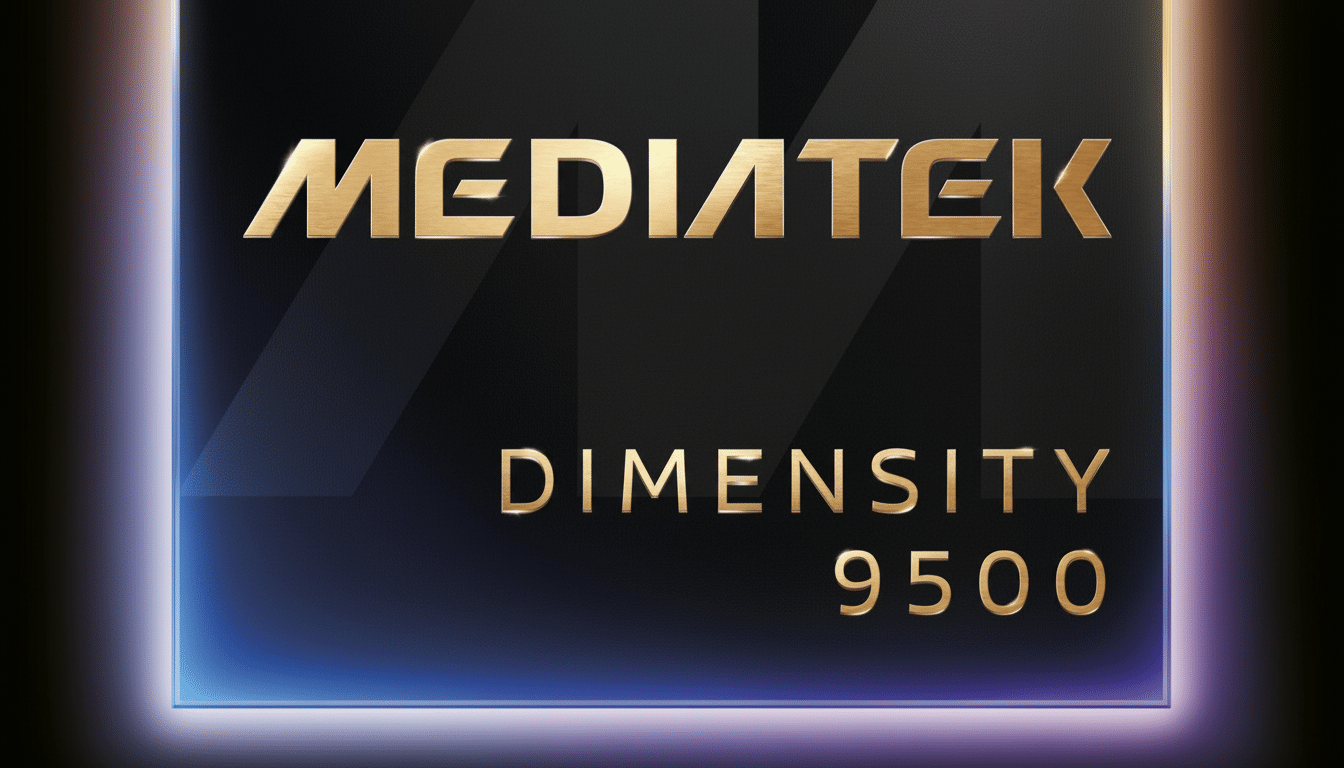 First Dimensity 9500 phone testing setup with benchmarks and performance metrics