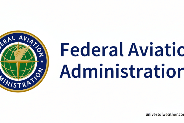 The logo and name of the Federal Aviation Administration ( FAA) displayed against a clean white background, with the organization s seal featuring an