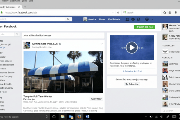Image for Facebook Revives Job Listings in the U.S.