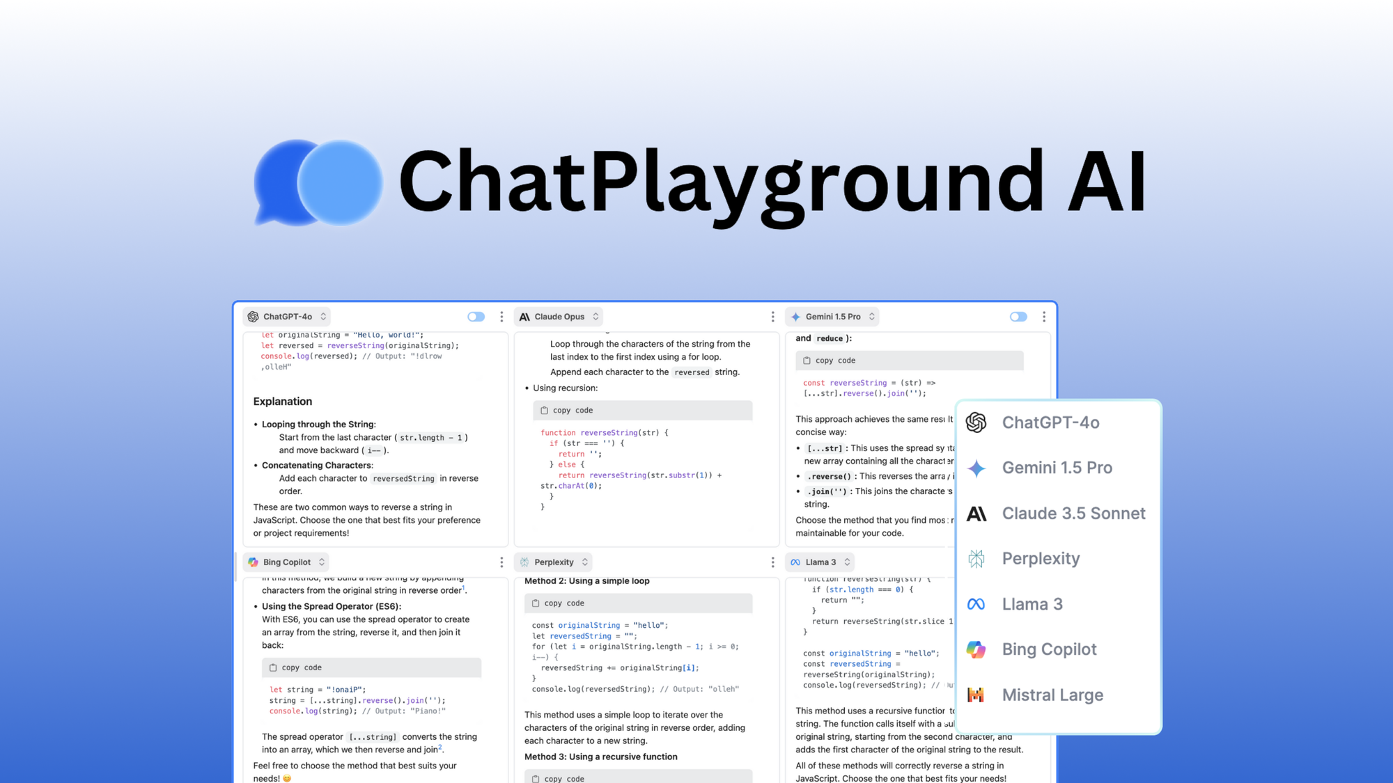 ChatPlayground AI lifetime deal on app dashboard with discount badge