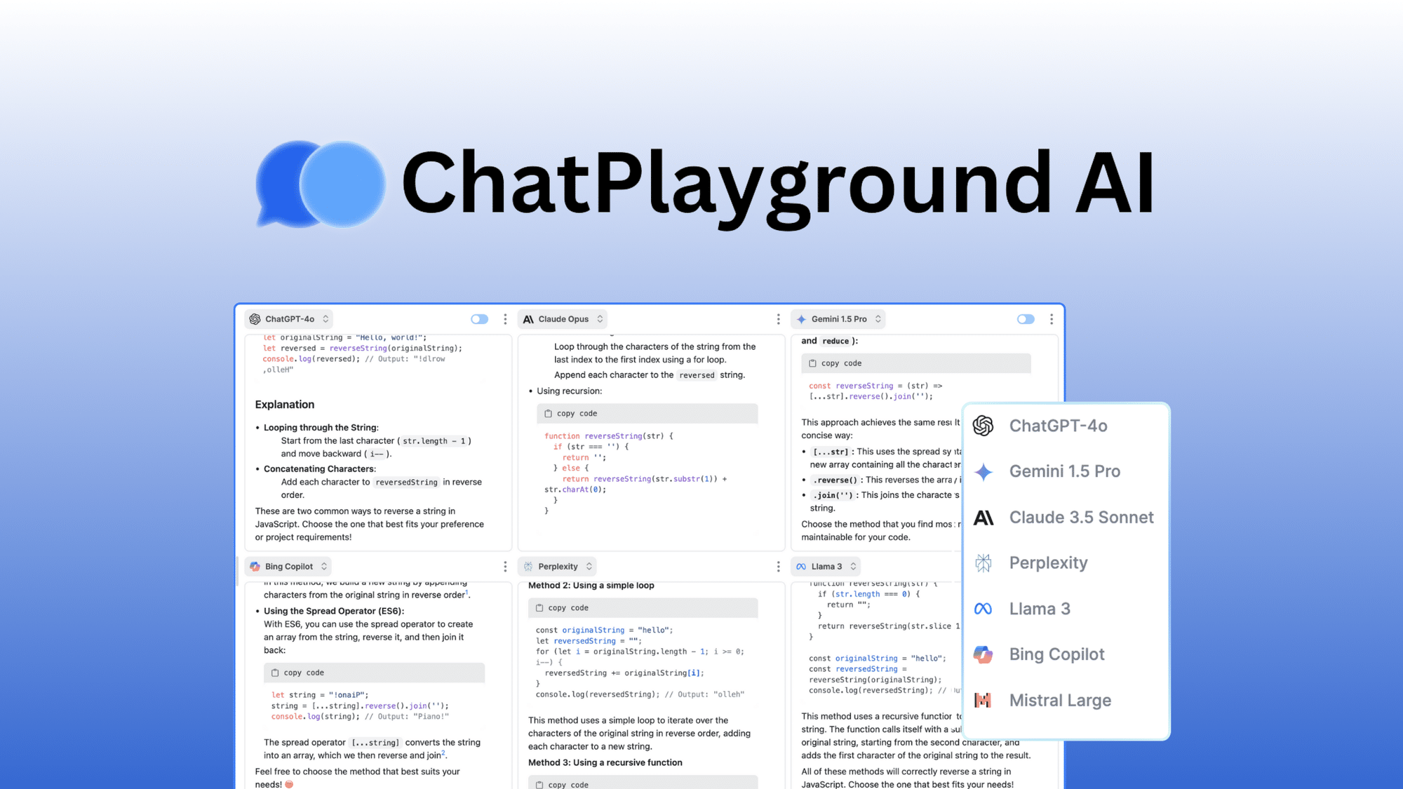 ChatPlayground AI lifetime deal banner showcasing one-time pricing and standout value
