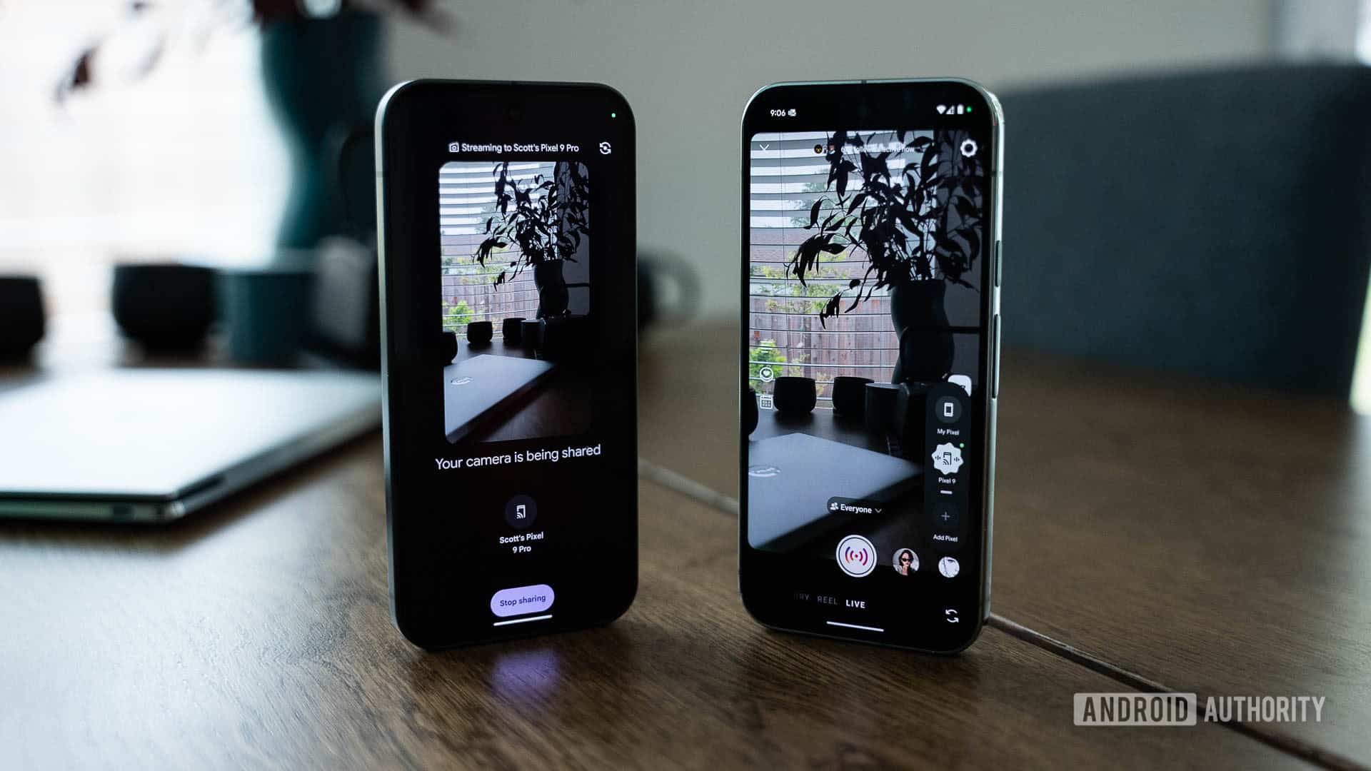 Google Pixel Connected Cameras audio controls update on settings interface