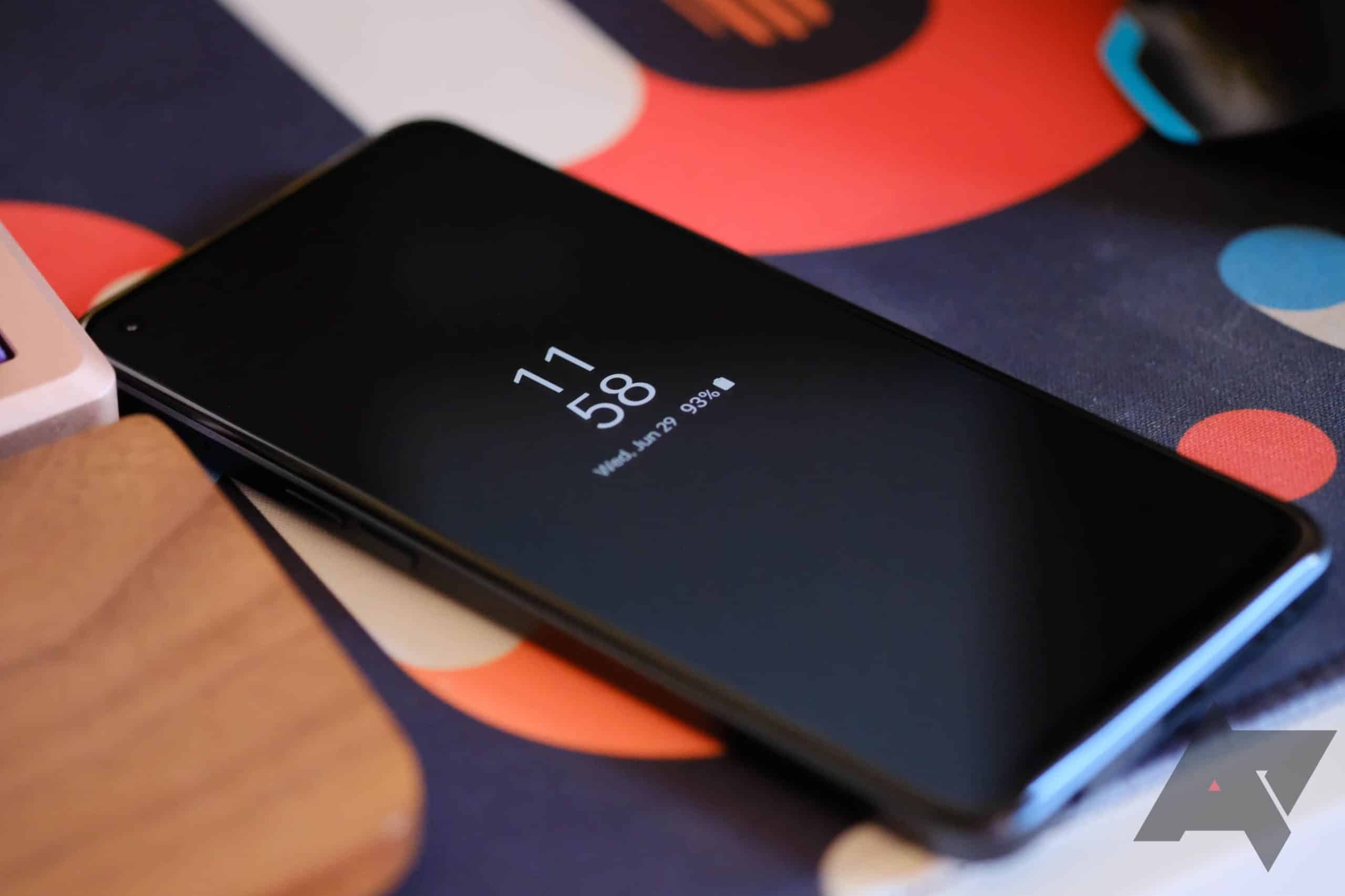 Google Pixel Always-On Display settings showing smarter controls