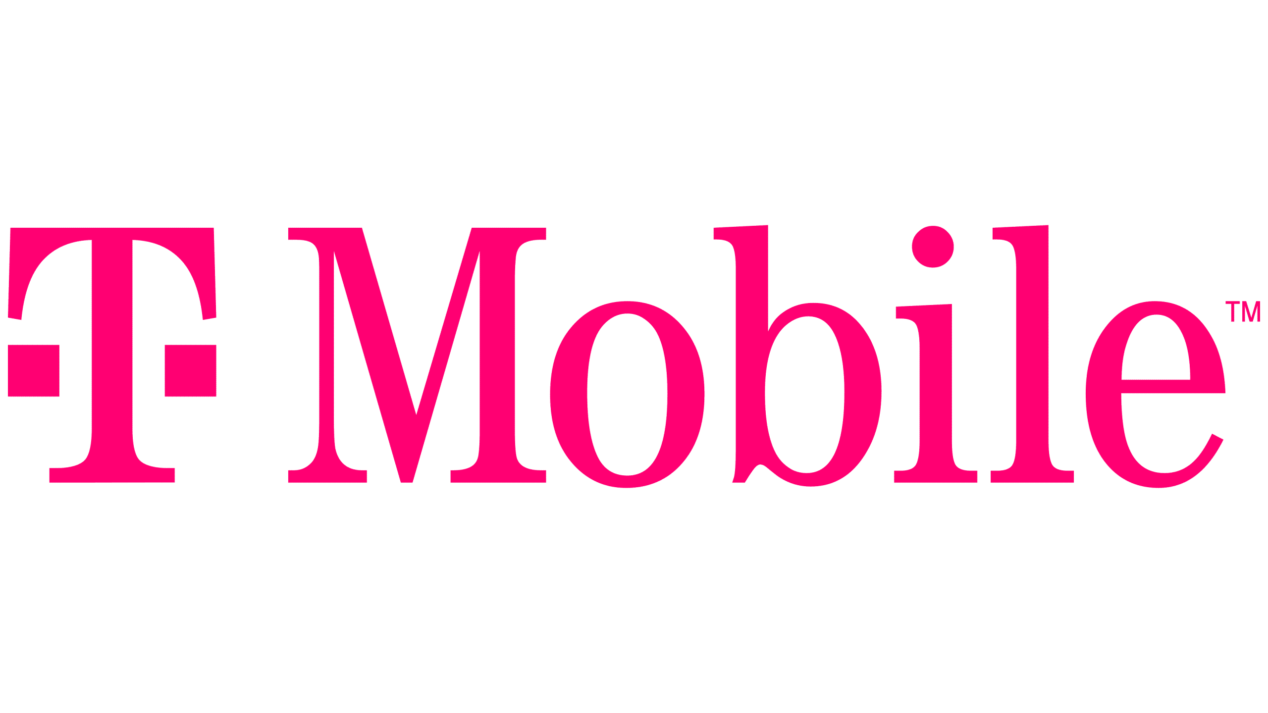T-Mobile logo with customer sentiment survey chart