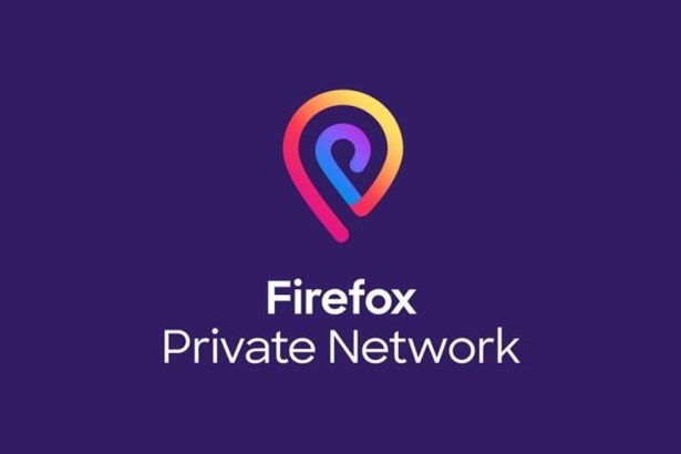 Firefox browser with free VPN shield icon for privacy protection