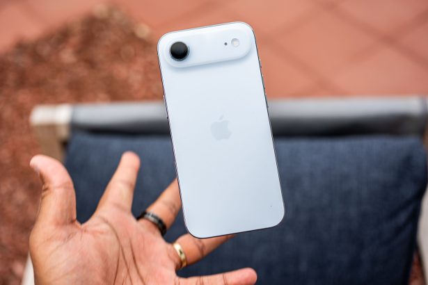 iPhone Air next to Samsung Galaxy, showing Samsung misjudged iPhone Air’s appeal