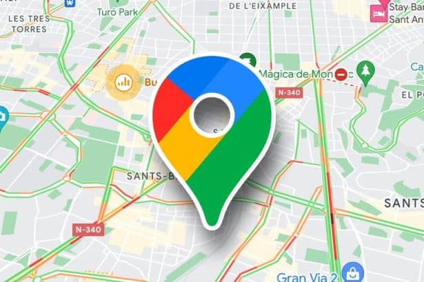 Google Maps route search changes on smartphone, highlighting new route options