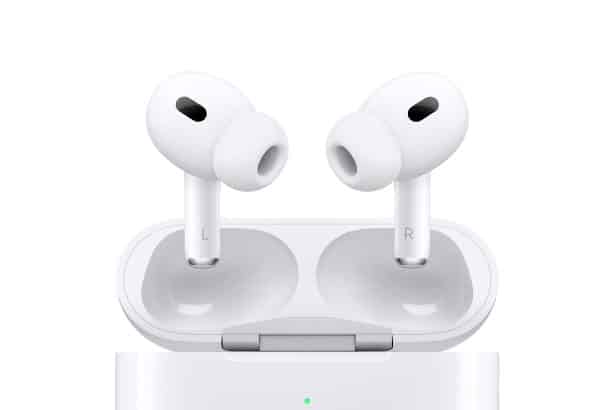 Apple AirPods Pro 2 with MagSafe charging case highlighting a standout price cut deal