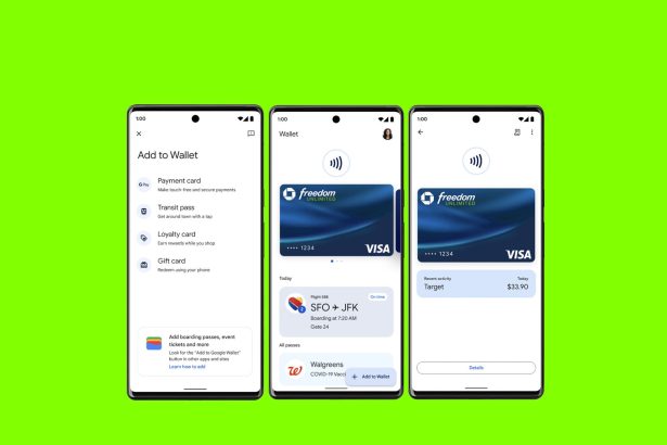 Google Wallet app shows Google Play Points integration for redeeming rewards at checkout