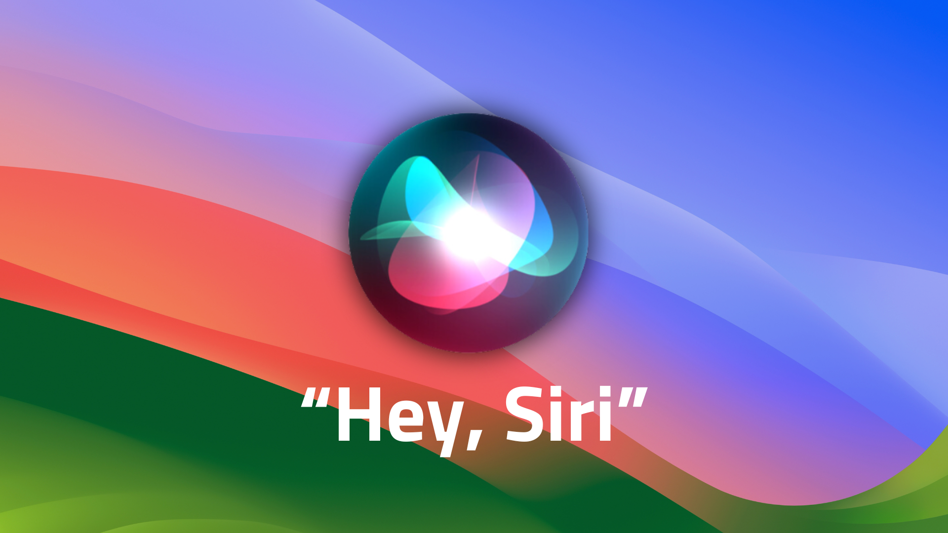 Siri interface on iPhone screen, Apple AI assistant reboot delay
