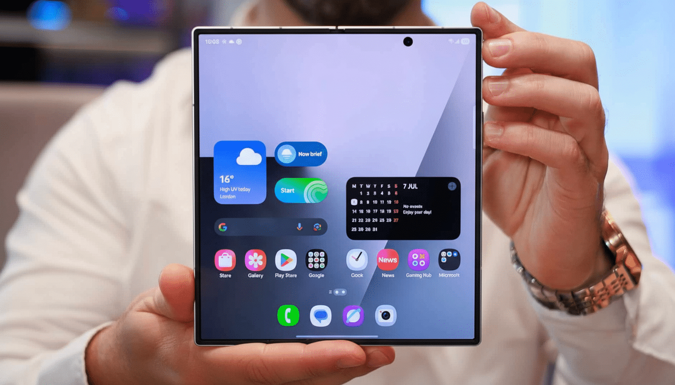 Image for Galaxy Z Fold 7, Flip 7 get DeX widgets, Finance alerts