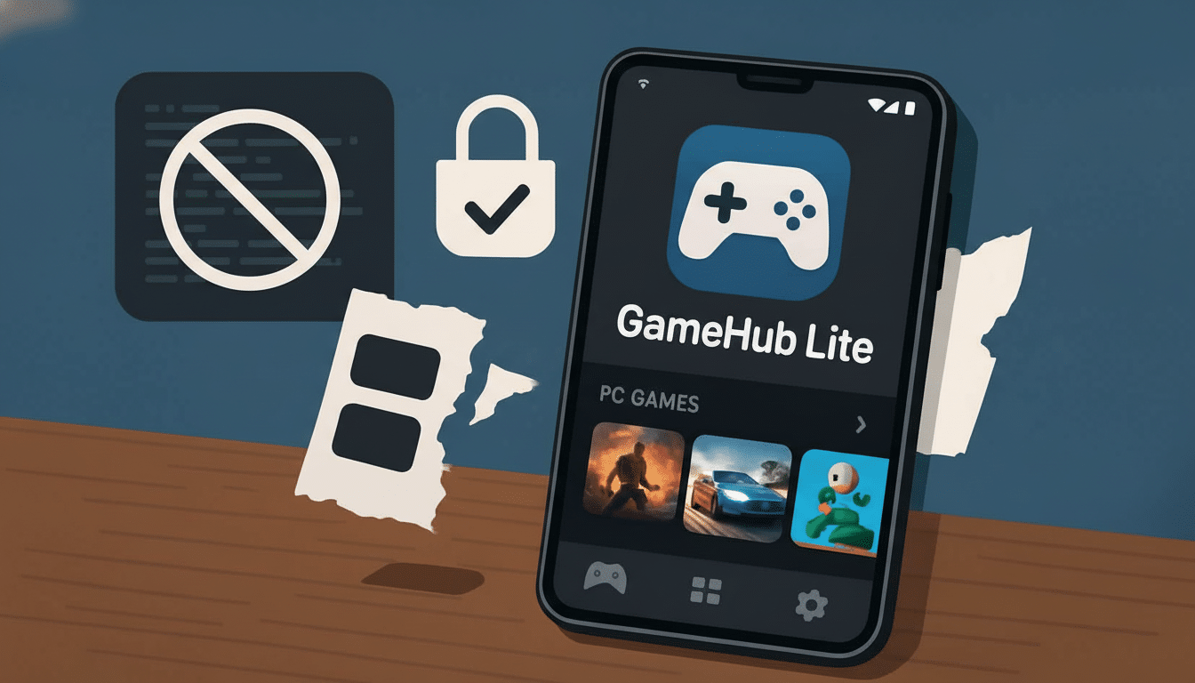 Image for GameHub Lite Removes Trackers and Permissions From Emulator