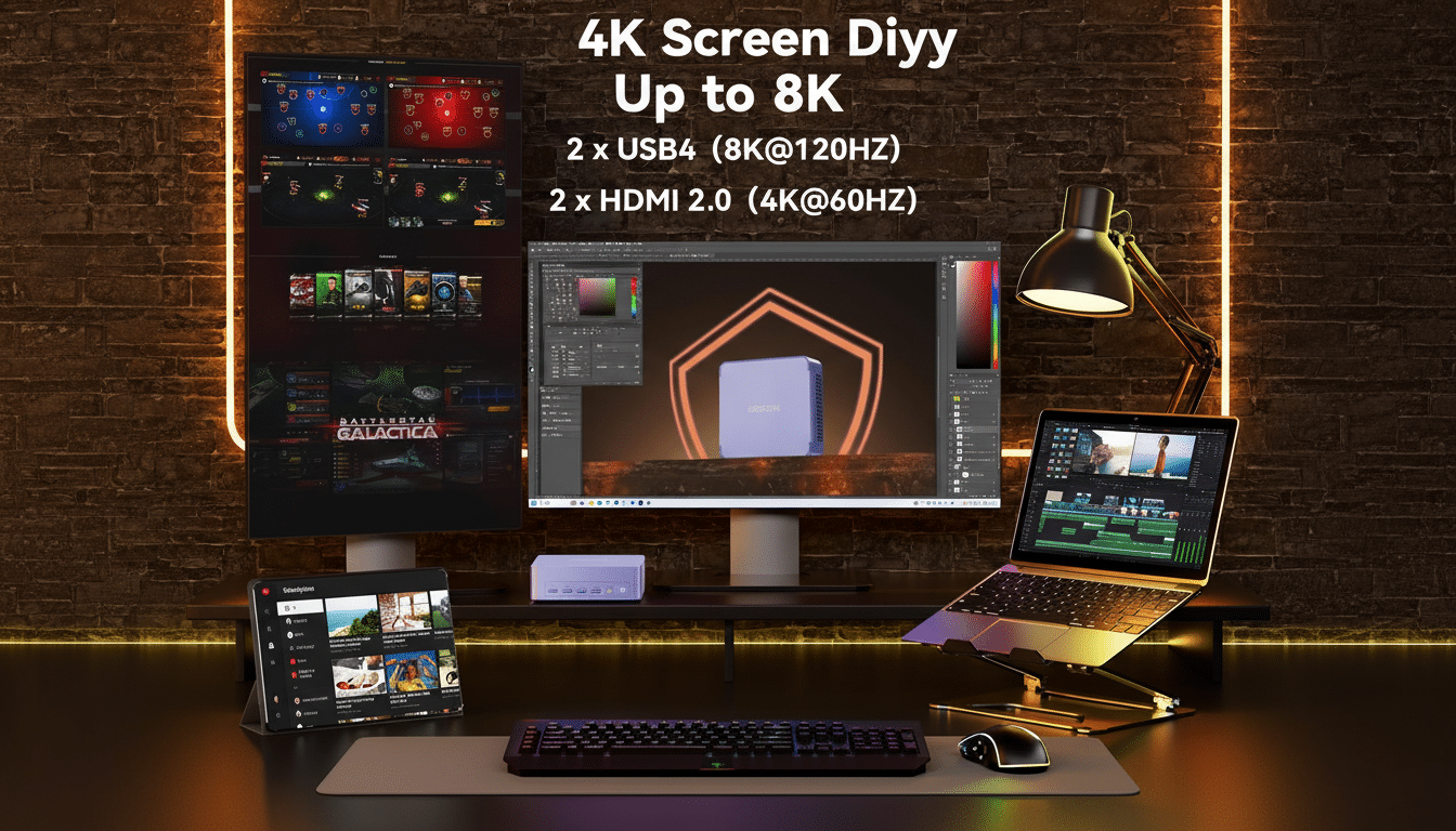 Mini PC deal with sale tag on compact desktop, emphasizing exceptional value