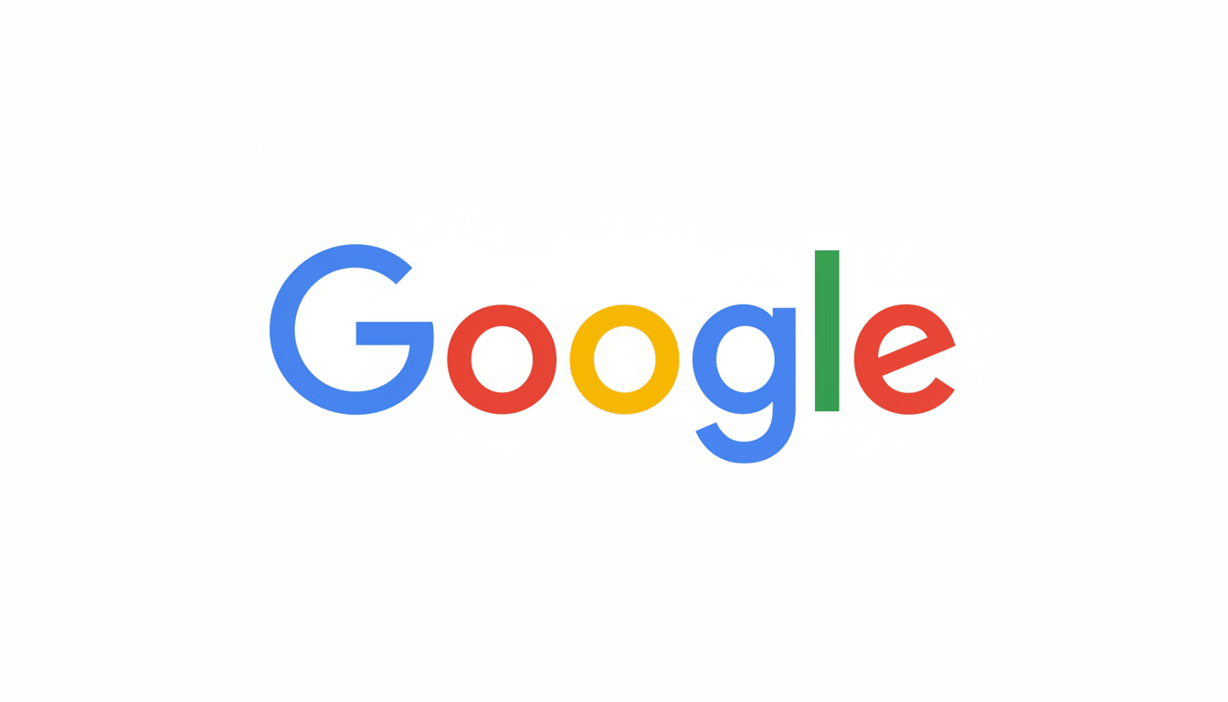 The Google logo with its distinctive multicolored lettering , set against a plain white background, resized to a 16:9 aspect ratio.