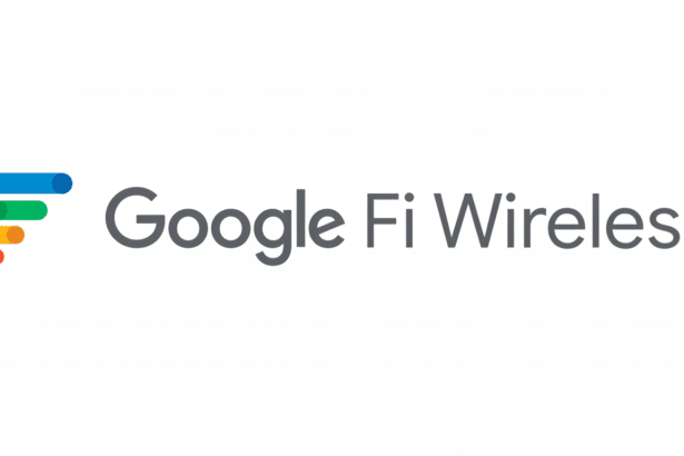 Google Fi Wireless logo on a white background, resized to 1 6: 9 aspect ratio.