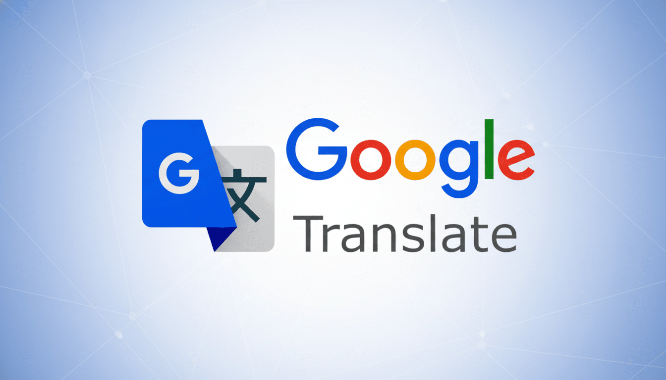 lt Text : The Google Translate logo, featuring the word Google in colorful letters and Translate