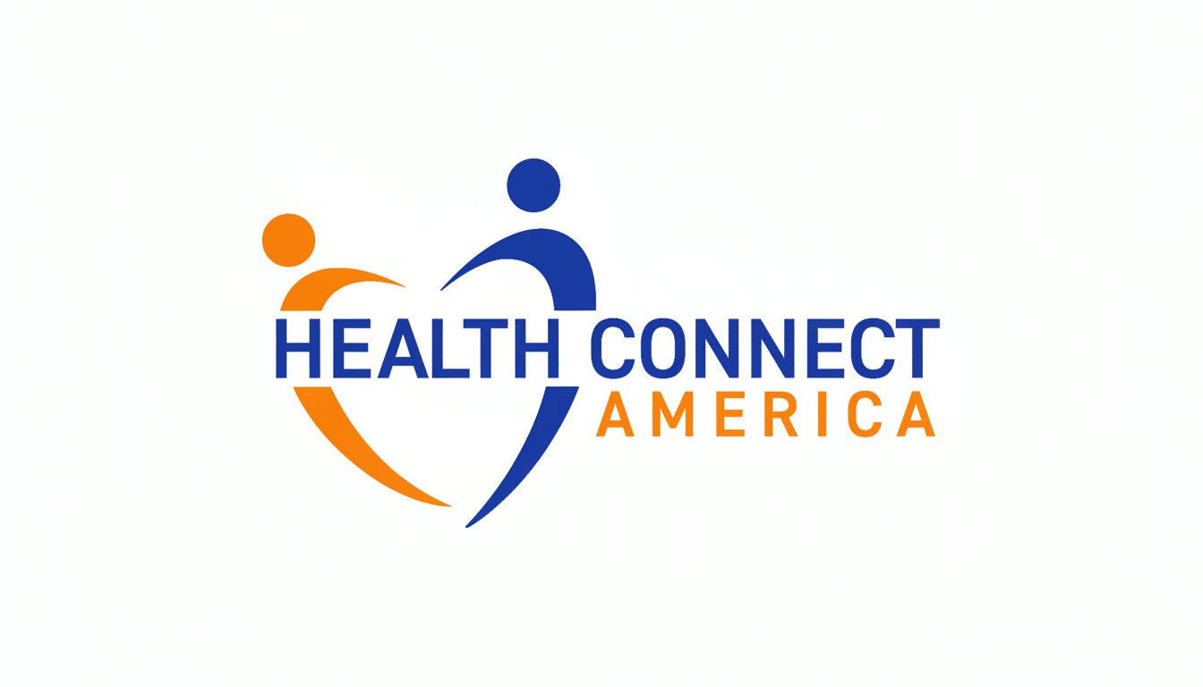 The resized and enhanced logo in a 16: 9 aspect ratio, featuring the text HEALTH CONNECT AMERICA