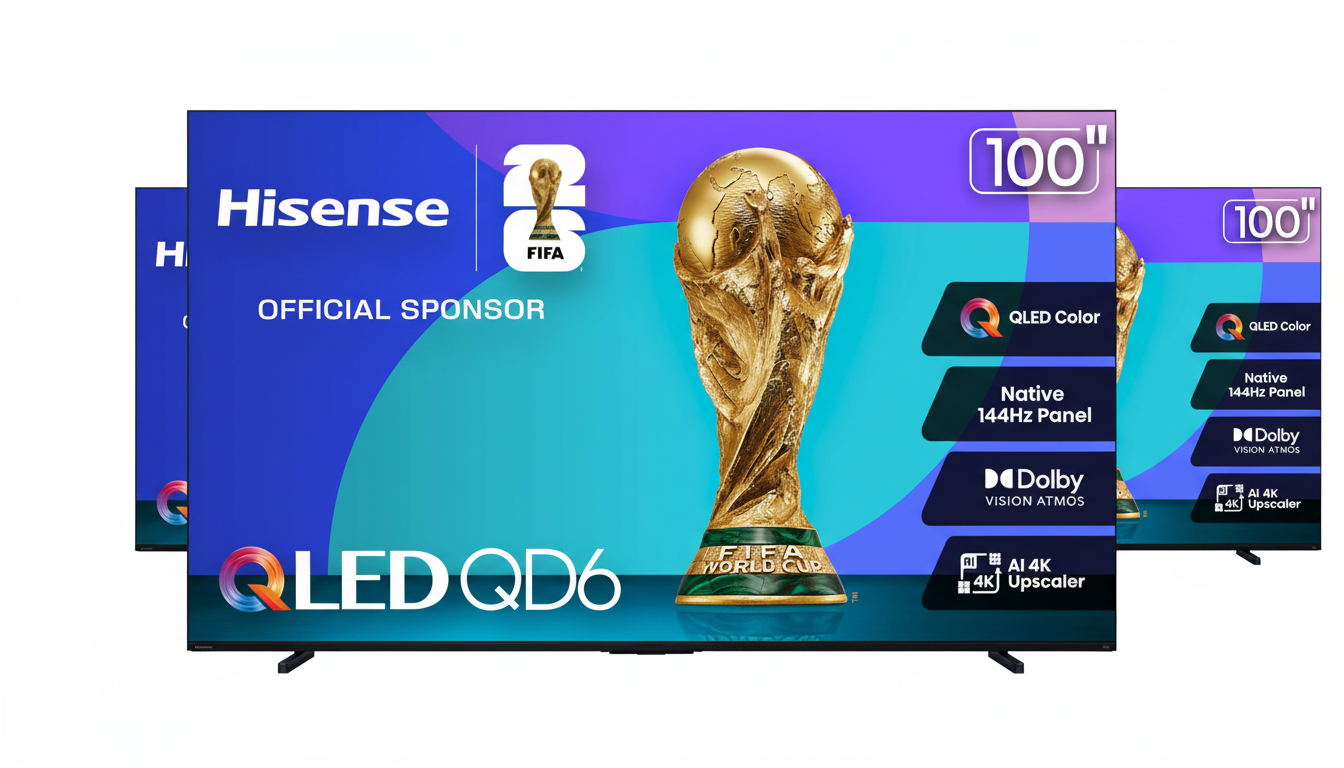 Hisense 100-inch QD6 TV deal reaches best-ever price
