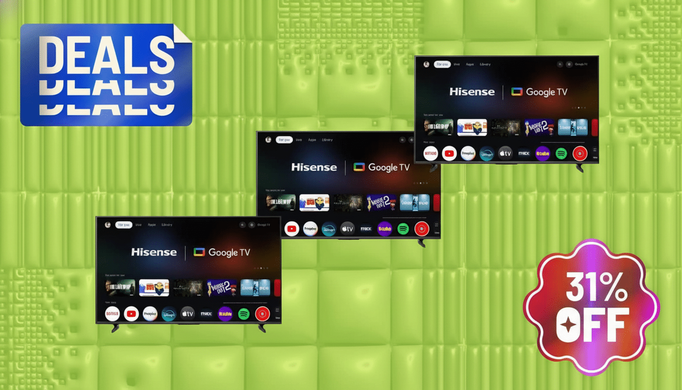 50-inch TV in living room setup highlighting ideal screen size and viewing distance