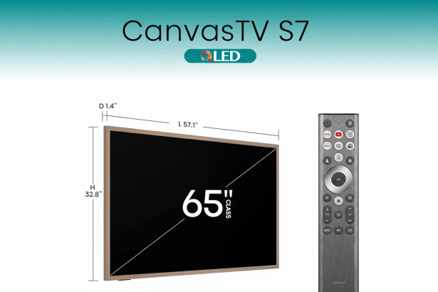 Image for Hisense Canvas TV 55-inch is 5 off at Amazon