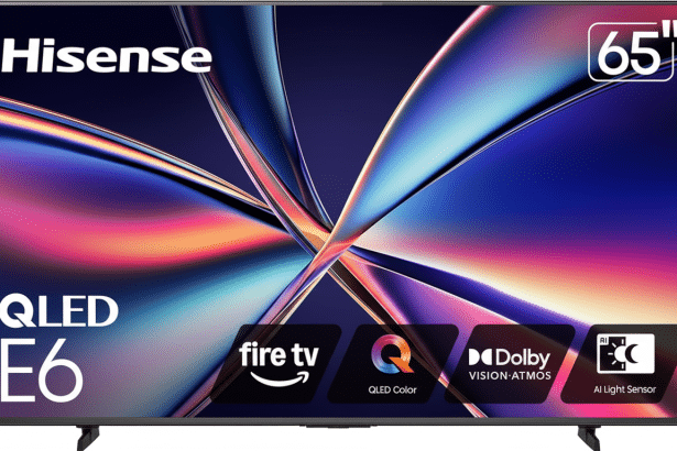 Image for Hisense E6 55-Inch QLED Fire TV