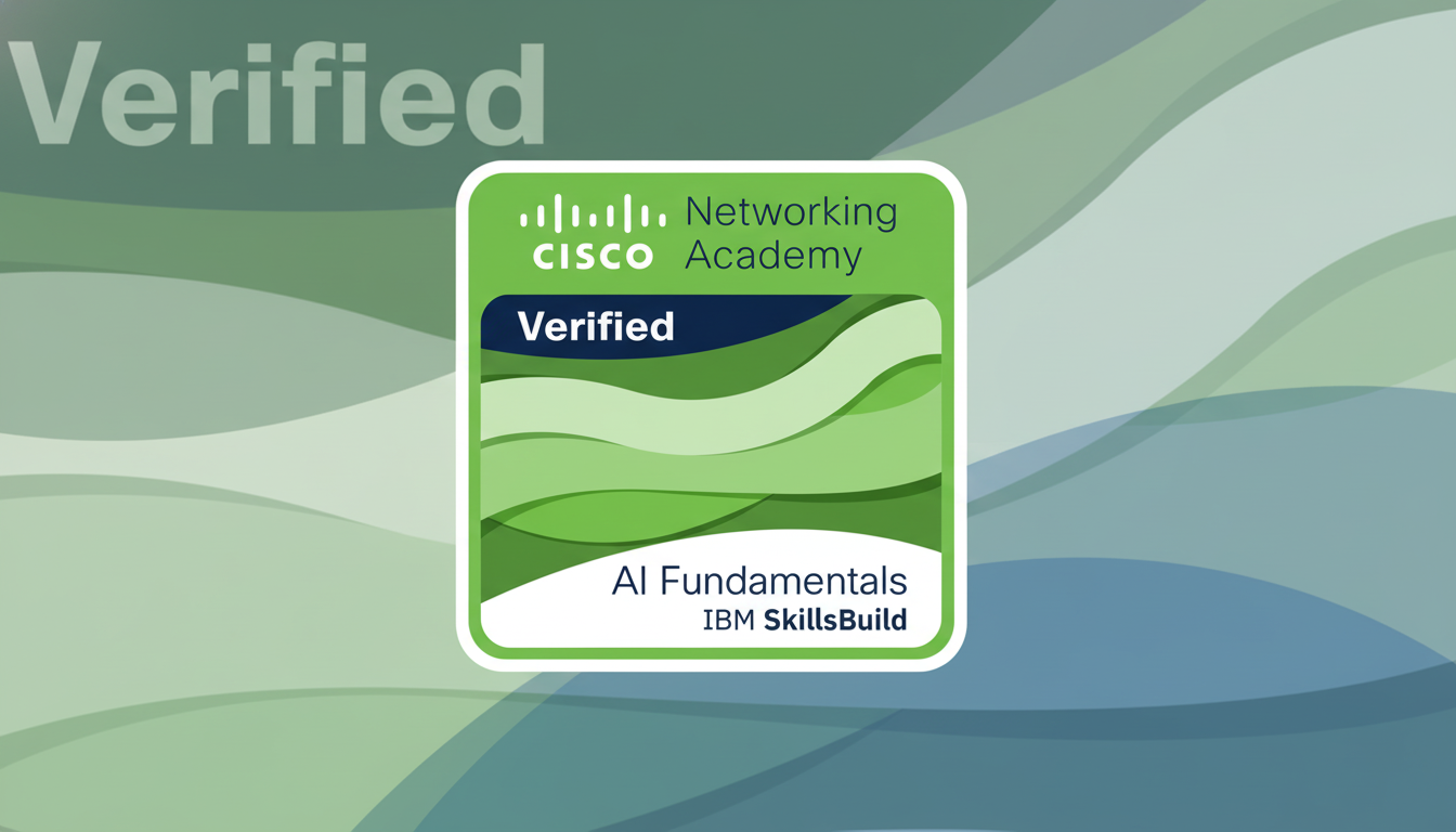Free AI courses and certificates concept with laptop, diploma and online learning icons