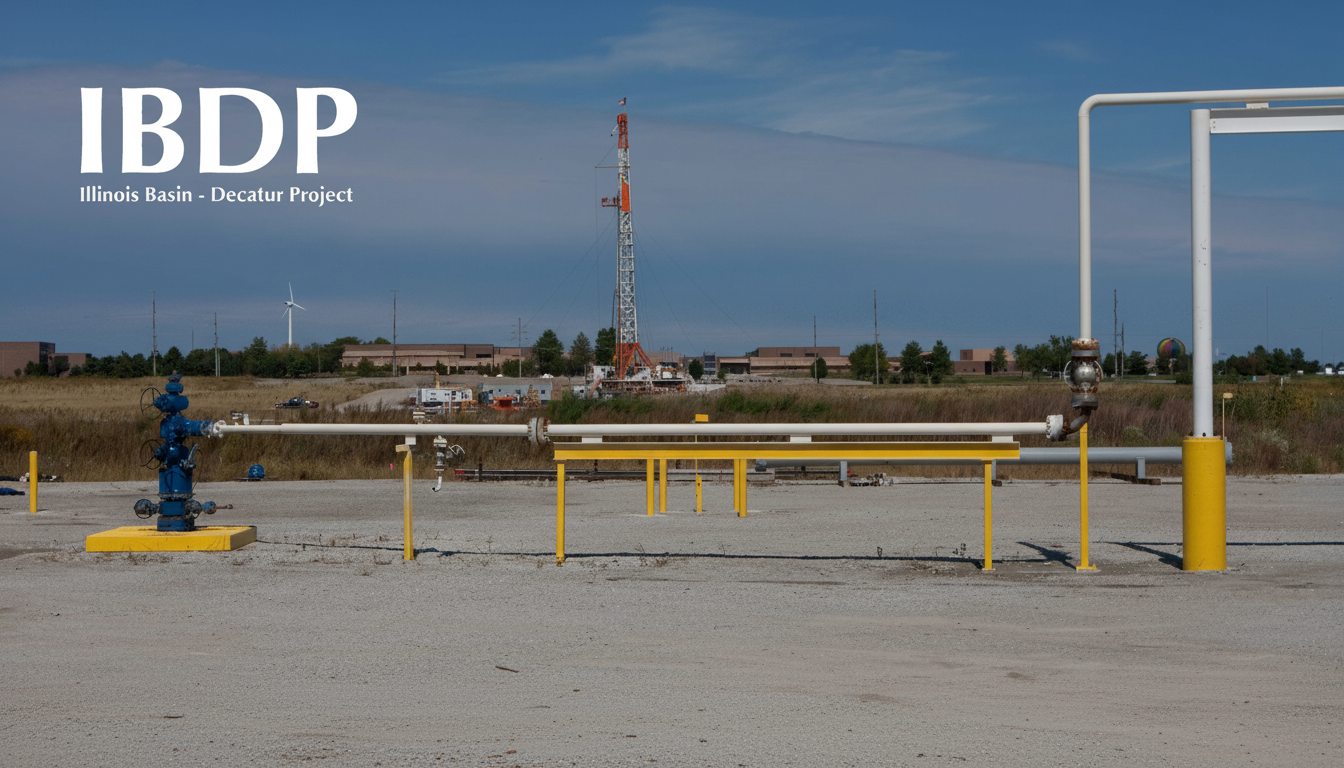 Google-backed Illinois carbon capture power plant facility