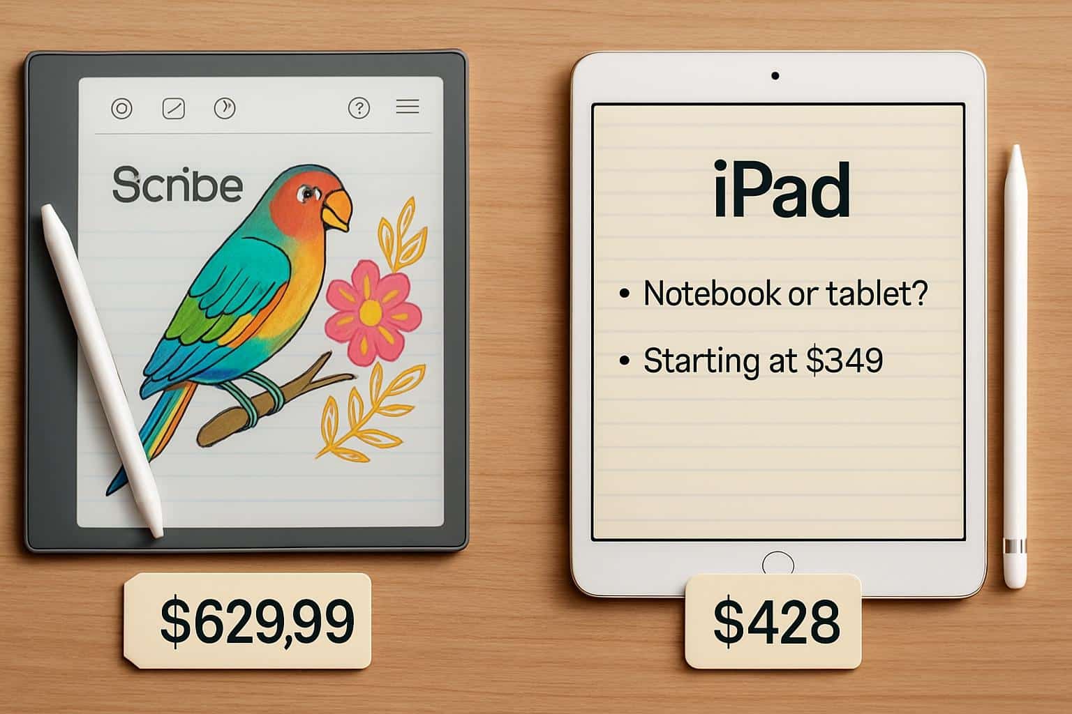 Kindle Scribe Color vs iPad—who should buy e‑ink note‑taking over tablet